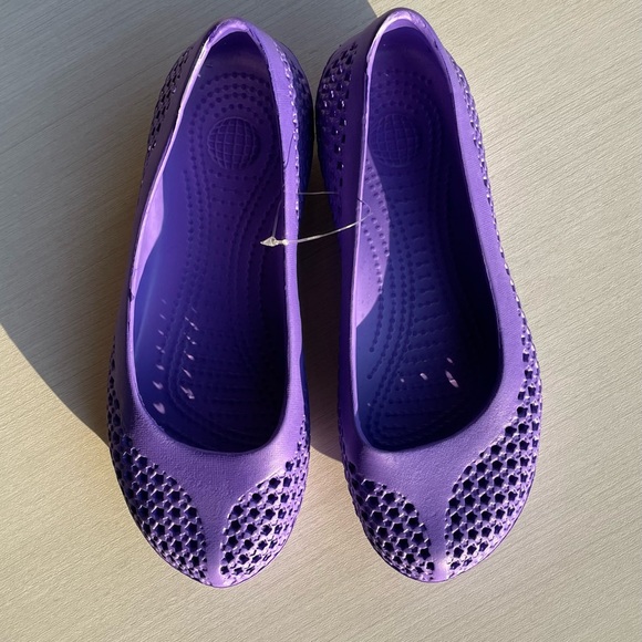 Purple Northstorm Comfy Foam Flats - Picture 5 of 10
